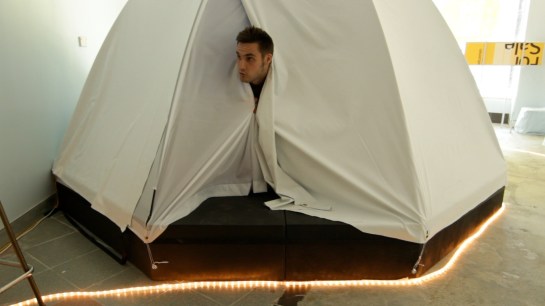 HA - E07 Chase Nick in tent